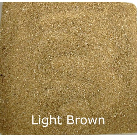 SCENIC SAND 25 lbs Activa Bag of Bulk Colored Sand, Light Brown SC81465